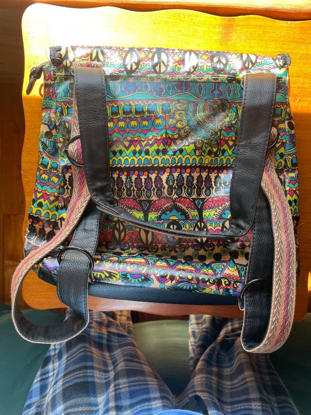Sakroots Convertible Bag/Backpack - Picture 2 of 15